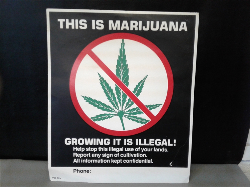Marijuana Sign