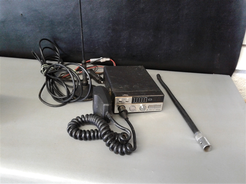 Cobra CB Radio, Handheld Realistic Citizens Band Transceiver,  Electric Fence Controller