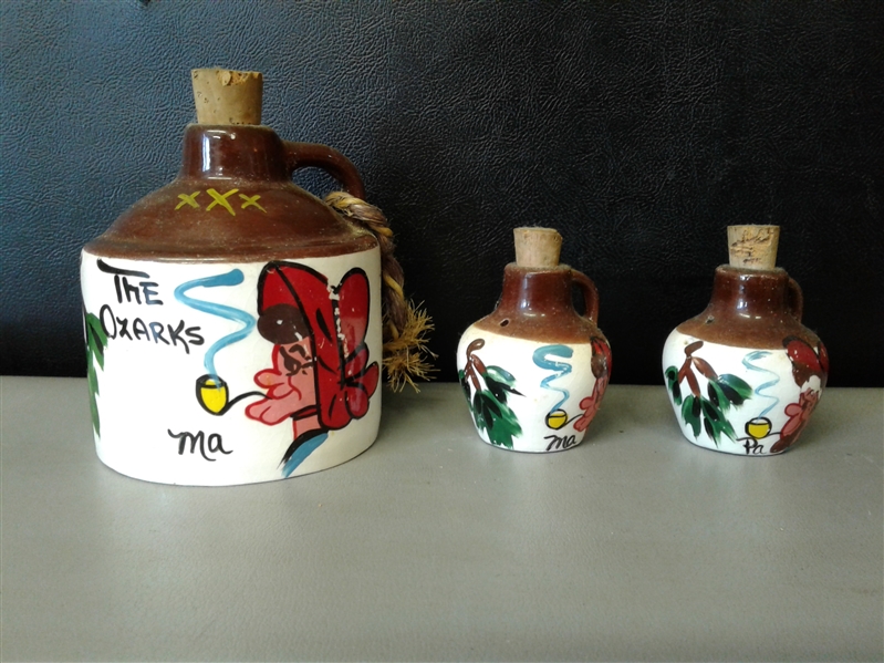 Vintage Jug and Salt and Pepper Shakers