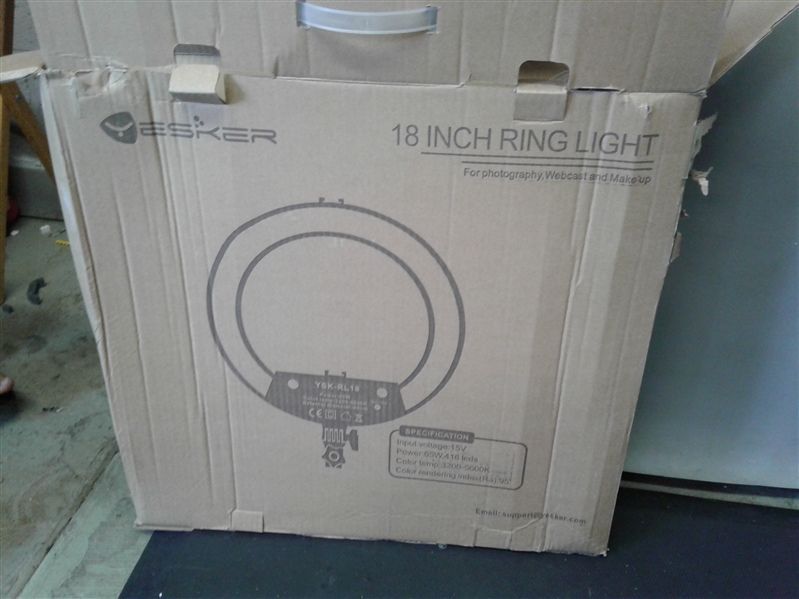  Ring Light 18 Inch 65W LED Kit 