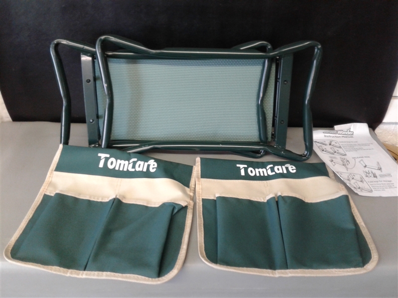  TomCare Garden Kneeler Seat Garden Bench