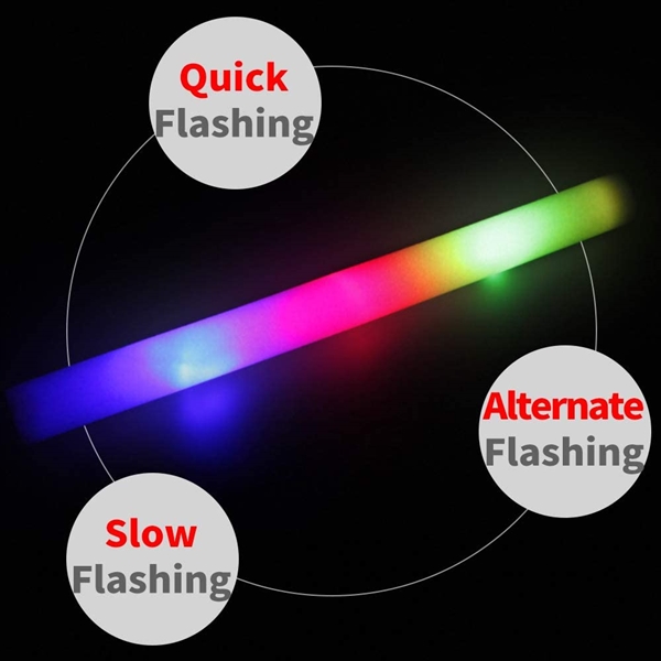 98 INIEIWO Foam Light Sticks Multicolor Glow Batons