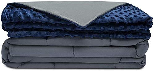 Lot Detail - Premium Adult Weighted Blanket & Removable Cover - 20 lbs