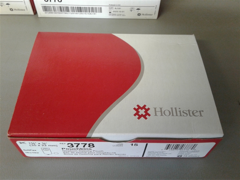 Hollister Pouchkins Newborn Ostomy Pouches 