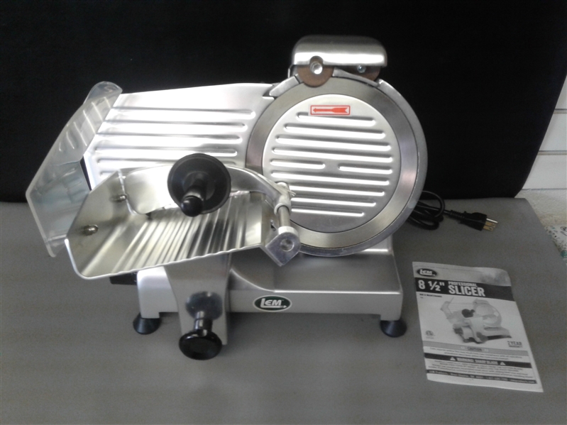 LEM 8 1/2 Professional Meat Slicer