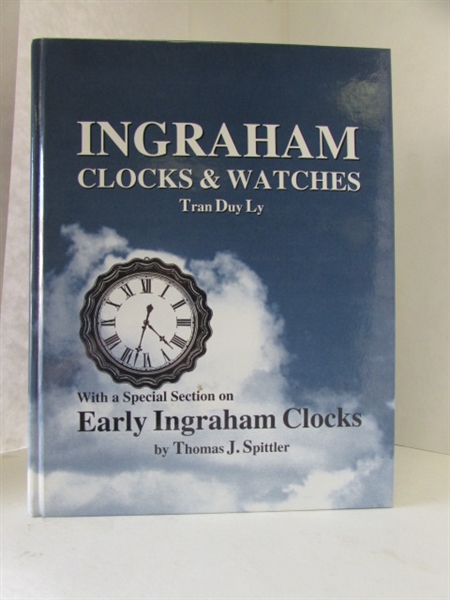 BOOK - INGRAHAM CLOCKS & WATCHES BY TRAN DUY LY WITH SUPPLEMENT