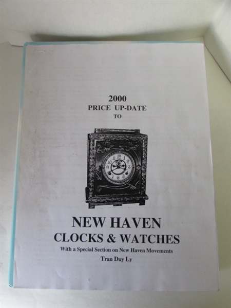 BOOK - NEW HAVEN CLOCKS & WATCHES BY TRAN DUY LY