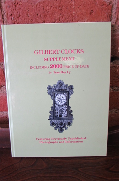 BOOK - GILBERT CLOCKS BY TRAN DUY LY WITH SUPPLEMENT