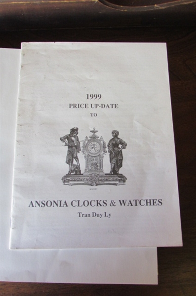 BOOK - ANSONIA CLOCKS & WATCHES BY TRAN DUY LY