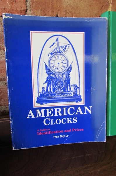 3 BOOKS - AMERICAN CLOCKS BY TRAN DUY LY