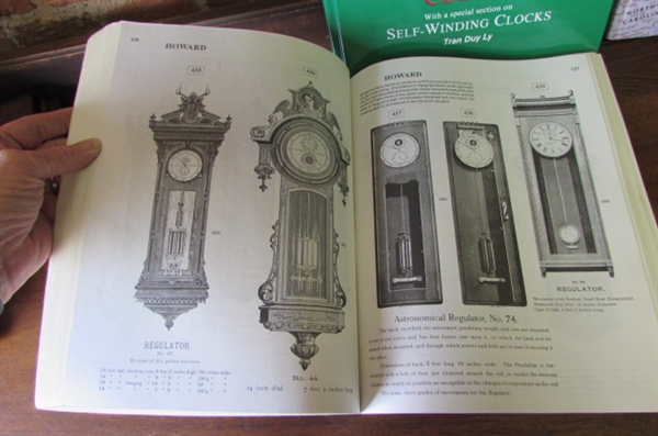 3 BOOKS - AMERICAN CLOCKS BY TRAN DUY LY