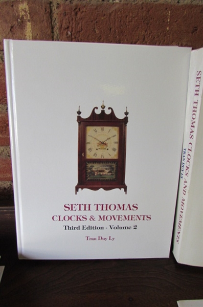 3 VOLUME SET - SETH THOMAS CLOCKS & MOVEMENTS BY TRAN DUY LY