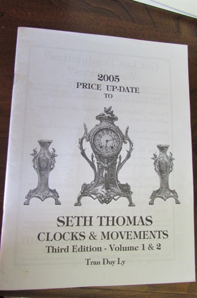 3 VOLUME SET - SETH THOMAS CLOCKS & MOVEMENTS BY TRAN DUY LY