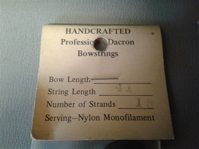 41 Handcrafted Bow strings