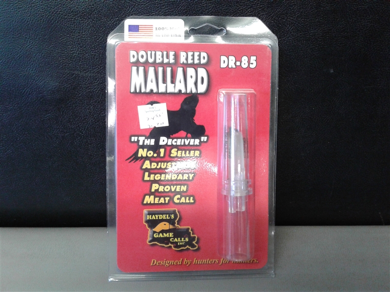 Haydel's Mallard Double Reed Call