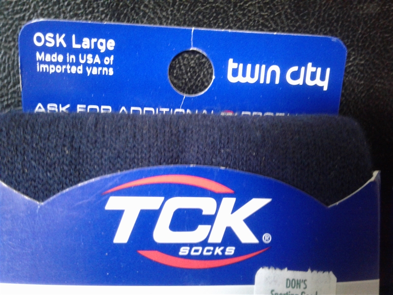 TCK Soccer Socks OSK Large Navy Blue 4 Pair