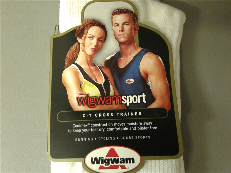 Wigwam Sport C-T Cross Trainer Socks Lg 3 Pk