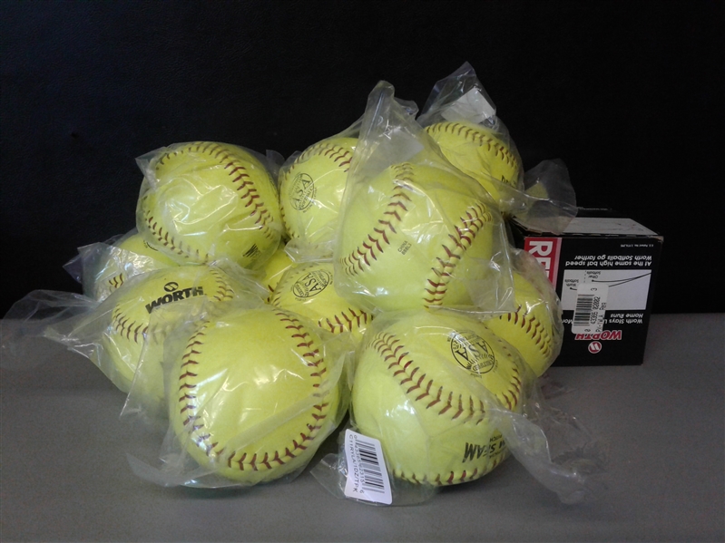 Worth Softballs-13 Pk