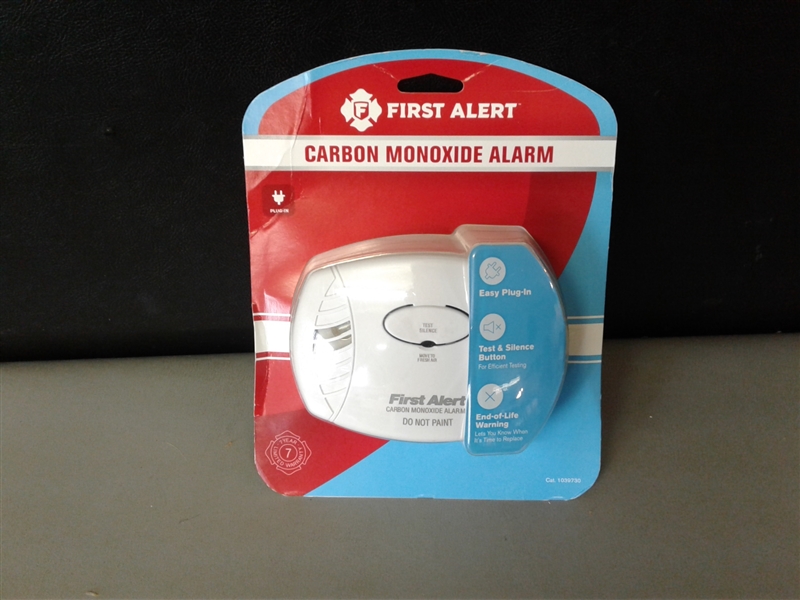 first alert carbon monoxide alarm chripping