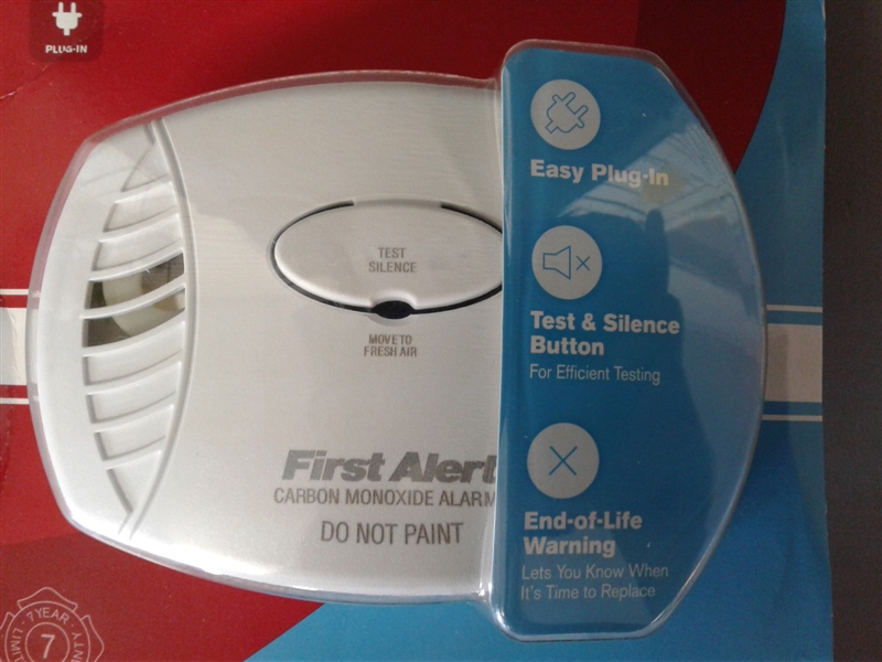 first alert carbon monoxide alarm beeps 5 times