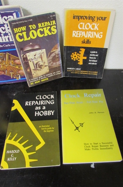 LAURIE PENMAN/AWI CLOCKMAKERS CORRESPONDENCE COURSE MATERIALS ON CLOCK REPAIR