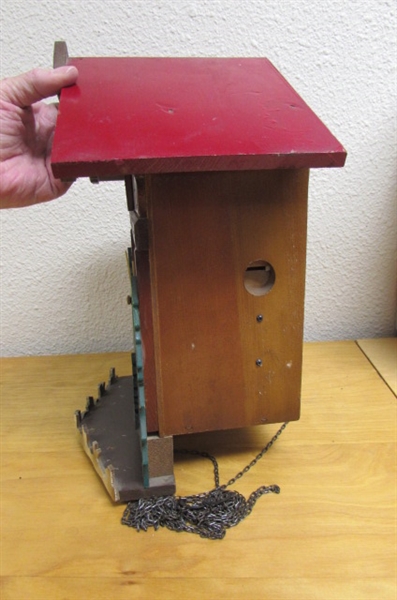 MI-KEN CUCKOO CLOCK FOR REPAIR & NIB CUCKOO CLOCK BIRDHOUSE