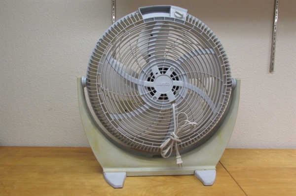 TABLE TOP AND FLOOR FANS