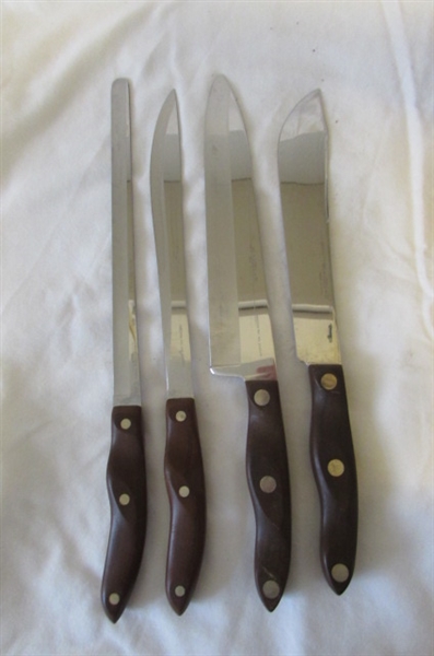 CUTCO KNIVES, FORKS AND HOLDERS *ESTATE*