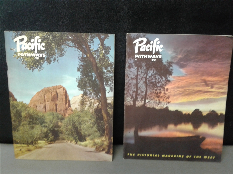 Set of 7 Pacific Pathways Magazines and a Country Extra Magazine