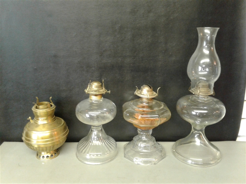 Set of 4 Oil Lamps