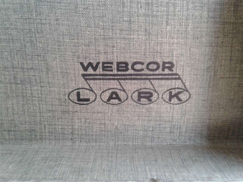 Webcor Record Player
