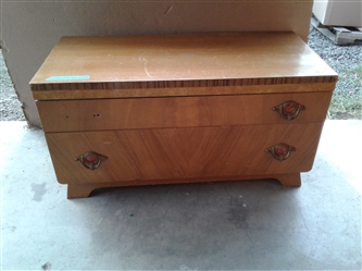 Vintage Small Cedar Chest of Drawers