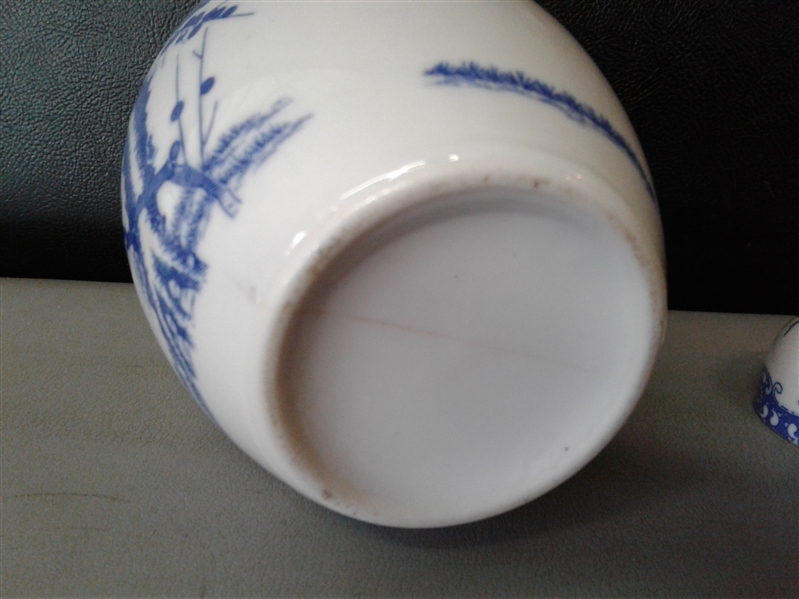 Blue and White Ceramic Lot
