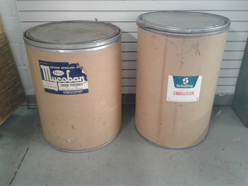 Two Vintage Barrels