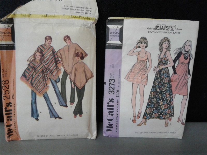 Vintage Patterns- Butterick, Vogue, McCall's, Simplicity