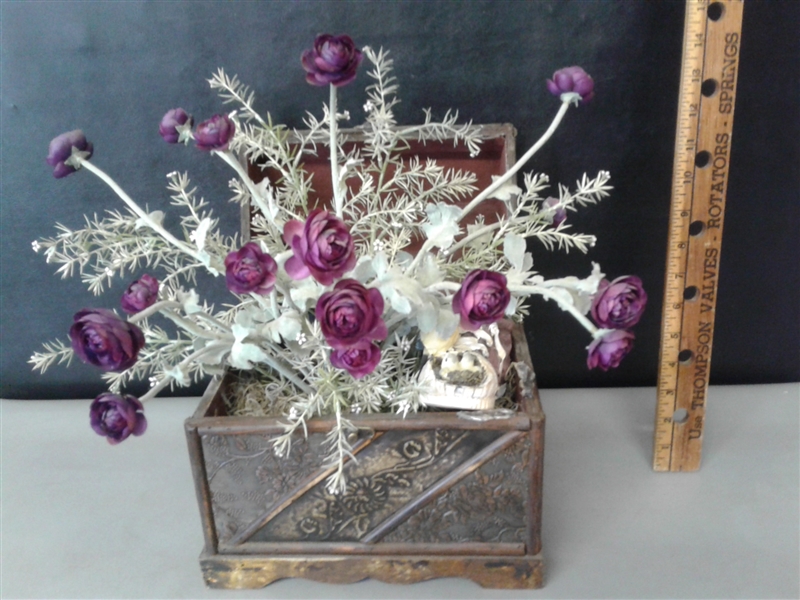 Flower Chest Decor