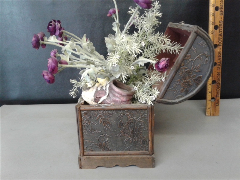 Flower Chest Decor