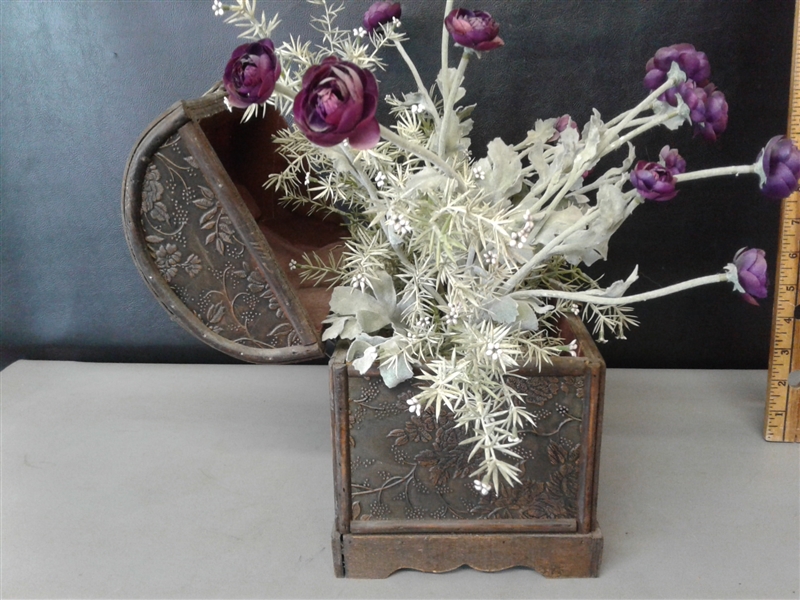 Flower Chest Decor