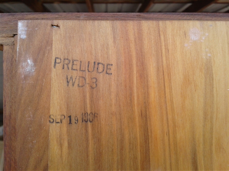 1966 Prelude Cabinet 