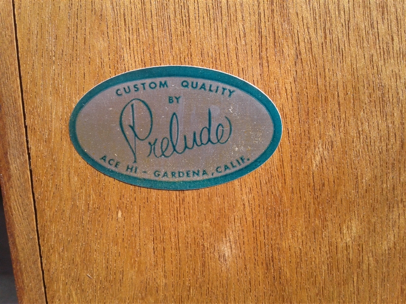 1966 Prelude Cabinet 