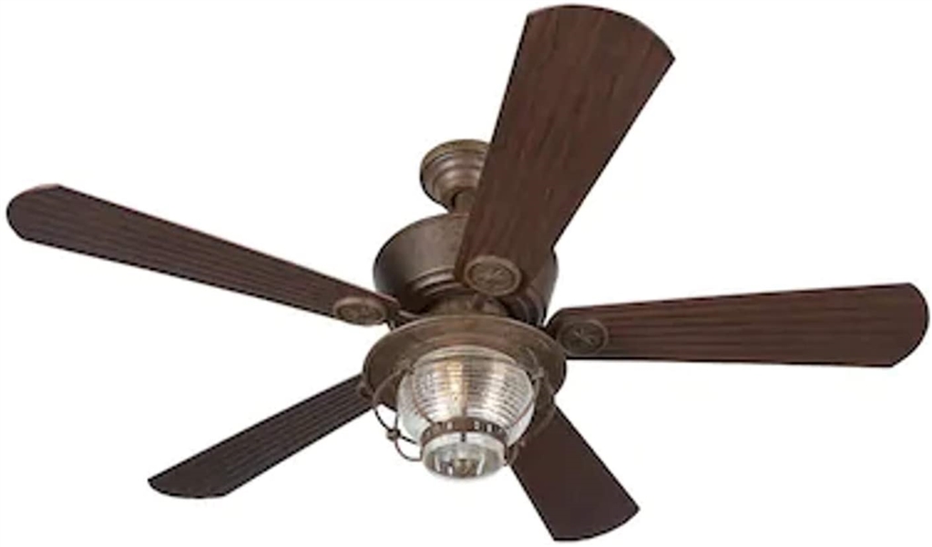 Harbor Breeze Merrimack 52 inch Ceiling Fan W/Light