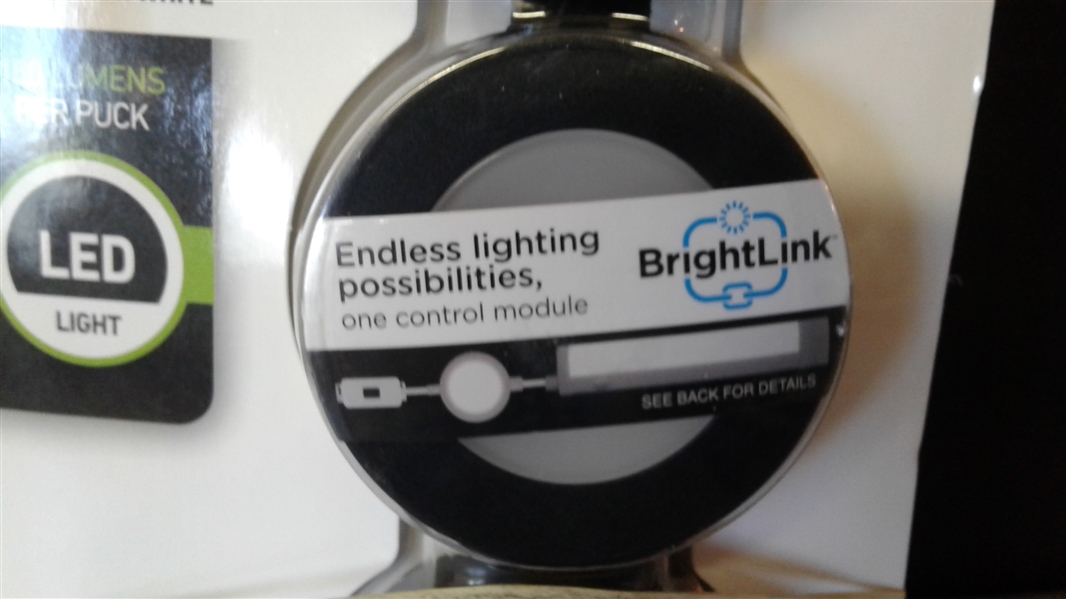 Enbrighten Linkable Puck Lights 3 Pk