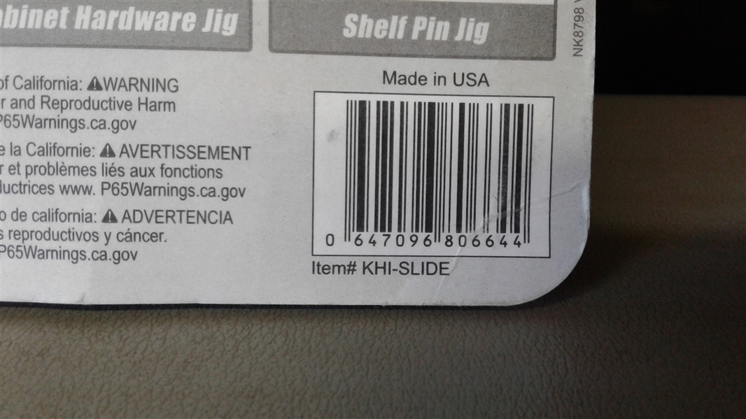  Kreg Tool Company KHI-SLIDE Drawer Slide Jig, Set of 2