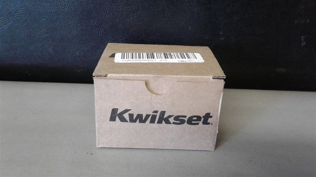 Kwikset 665 Double Cylinder Deadbolt, Antique Brass