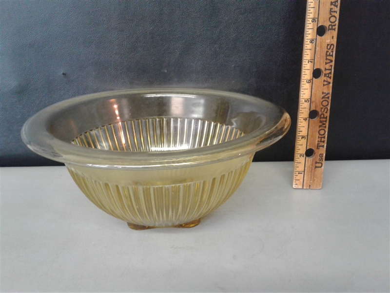 Federal Depression Glass Nesting Bowls Set of 5