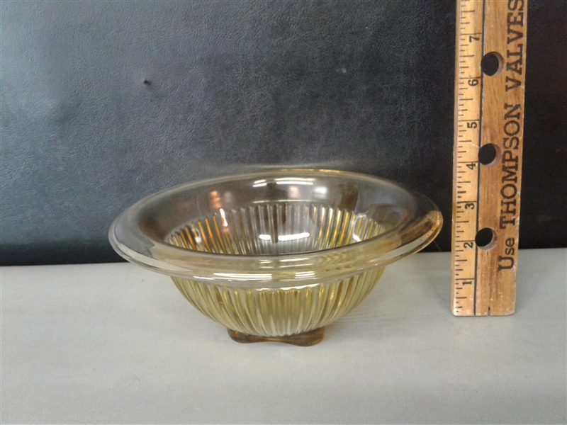 Federal Depression Glass Nesting Bowls Set of 5