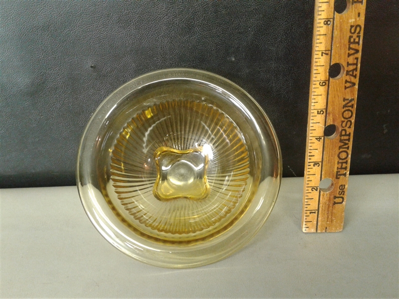 Federal Depression Glass Nesting Bowls Set of 5