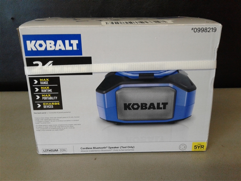 Kobalt Bluetooth Speaker