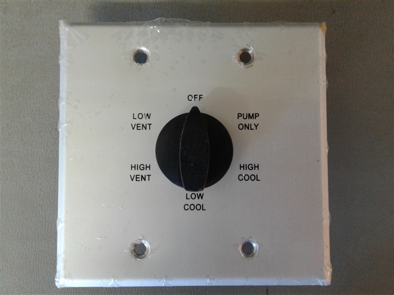 2 Gang Evaporative Cooler Switch 