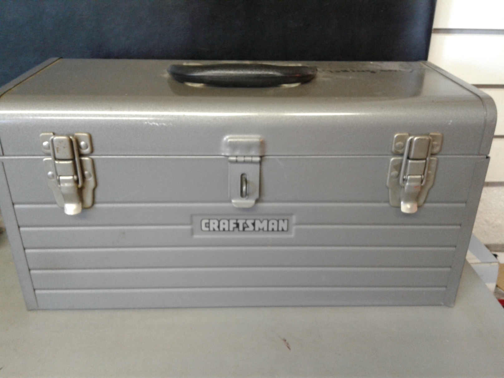 Lot Detail - Craftsman tool Box With Fishing Gear